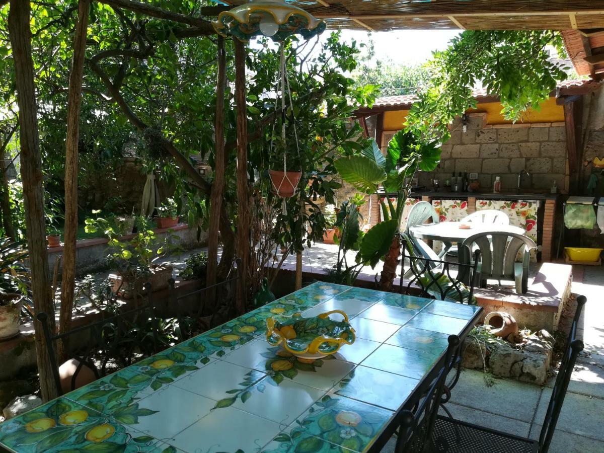 Villino L'Aranceto Sorrentino Bed & Breakfast Meta Ngoại thất bức ảnh